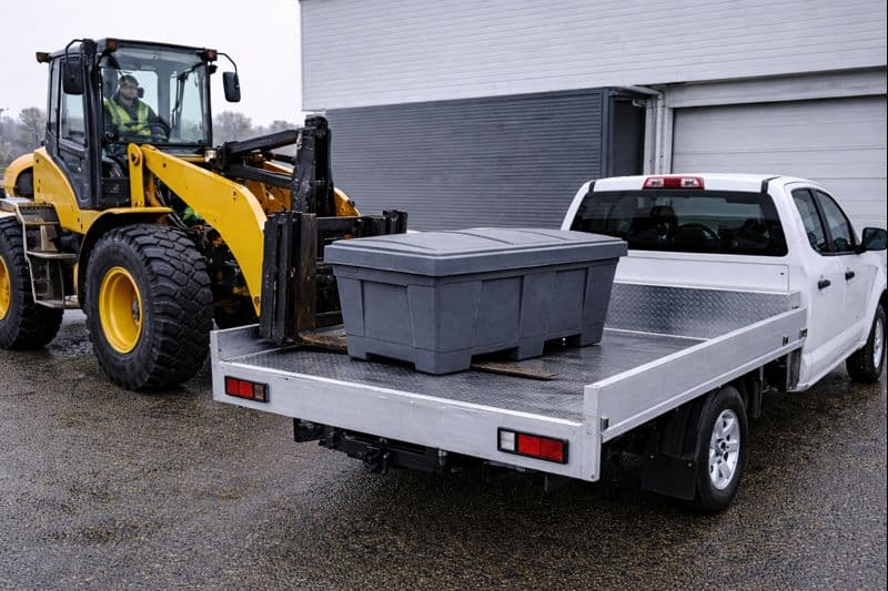 Levering av strøkasse til eiendom i Bergen.